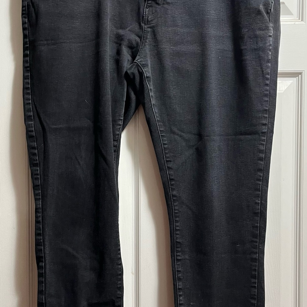 a.n.a Black Charcoal Denim Pants